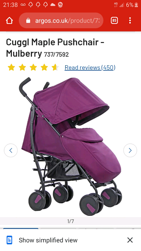 cuggl pushchair reviews